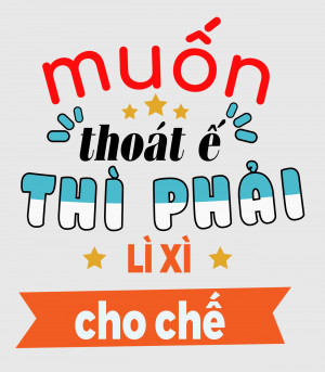 File vector Typo thiết kế bao lì xì  số 4