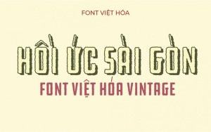 Font chữ hoài cổ, vintage iCiel BCLodestone Việt Hóa