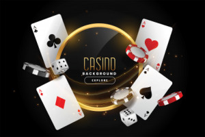 Banner quảng cáo trò chơi casino file EPS và AI mẫu T3