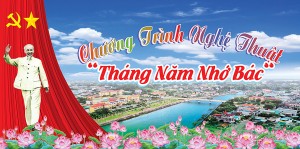 Phông nền hội thi văn nghệ kỷ niệm sinh nhật Bác - File Corel