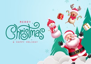 Banner ông già noel file vector mẫu số 452