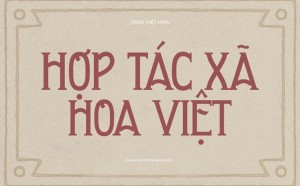 Font chữ viết tay vintage VL Brown Chunkers Việt Hóa