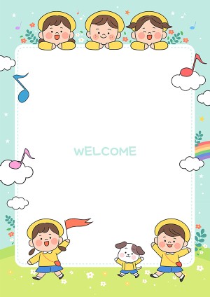 Background học tập file vector mẫu PT127