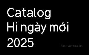 TH Qaz | Font chữ hiện đại không chân Việt hóa