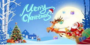 Phông nền Noel đẹp đón giáng sinh an lành - File Corel 4