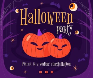 Banner lễ hội halloween file PSD mẫu MB371