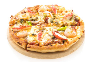 Hình minh họa bánh Pizza hải sản K125 file JPG