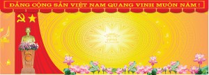 Phông nền, Backdrop sân khấu truyền thống vàng đỏ File Corel 17