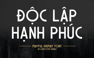 Font chữ phong cách xưa cũ TH Delaqrus Việt Hóa