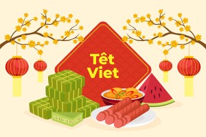 Banner tết nguyên đán file vector mẫu 25R584