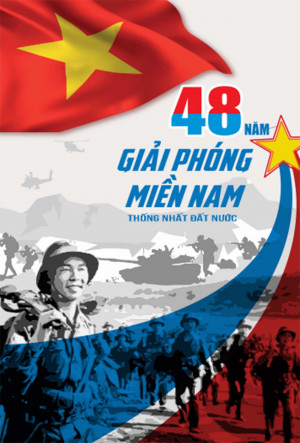 Phướn ngày lễ 30/4 và 1/5 file CDR mẫu K3