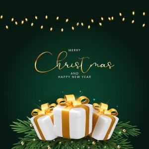 Banner hộp quà tặng dịp noel file vector mẫu số 57