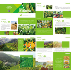 Catalog sản phẩn nông nghiệp hữu cơ số 5 file PSD