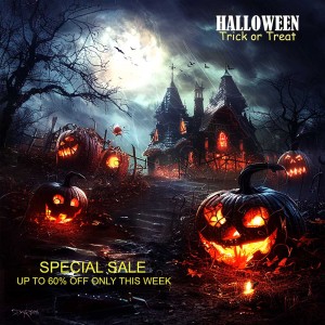 Poster lễ hội halloween file PSD mẫu MB182