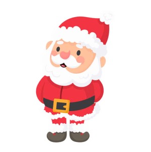 Hình ảnh ông già noel file vector mẫu BN56