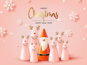 Banner ông già noel dịp lễ giáng sinh file vector mẫu BN192