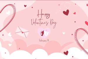 Banner ngày valentine file JPG mẫu BV9