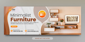 Banner thiết kế nội thất phòng khách file PSD mẫu NT389