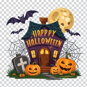 Hình minh họa lễ hội halloween file PNG - mẫu số 245