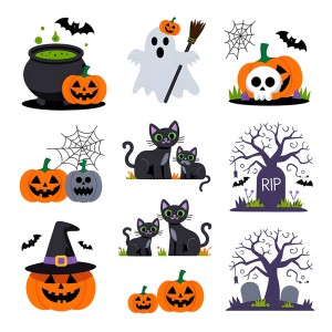 Hình minh họa nhân vật halloween file EPS - mẫu số 679