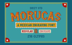 Font chữ Việt hóa phong cách cổ điển vintage TH Morucas