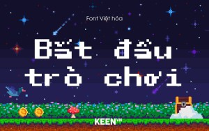 Font chữ Pixel KVN-97