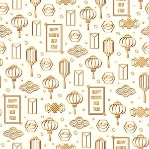 Pattern họa tiết ngày tết file vector mẫu 25R1343