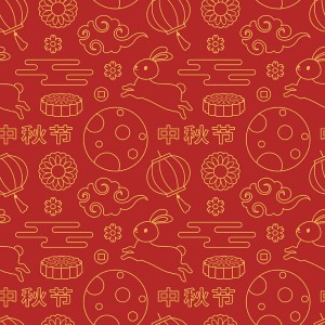 Pattern họa tiết ngày tết file vector - mẫu số 166