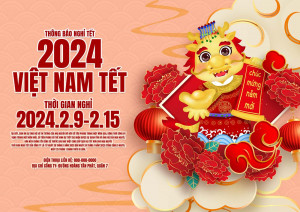 Banner  tết năm 2024 file PSD mẫu S85