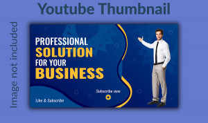 Ảnh thumb kênh youtube mẫu T66 file EPS