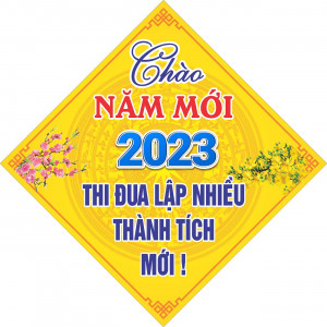 Phướn mừng Đảng mừng xuân 2024 file CDR mẫu D161