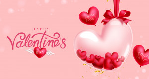 Banner ngày valentine file EPS và AI mẫu V57