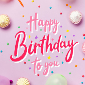 Bộ chữ typo happy birthday mềm mại sang trọng file EPS và AI mẫu K161