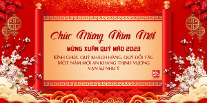 Banner tết trang trí hoa đào file PSD