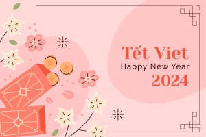 Background tết cổ truyền file vector mẫu 25R1451