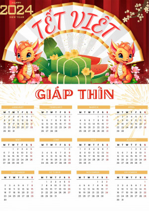 Lịch tết giáp thìn file JPG