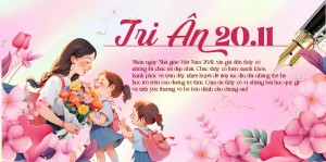 Phông nền tri ân thầy cô chào mừng Ngày Nhà Giáo Việt Nam 20.11 File Corel 52