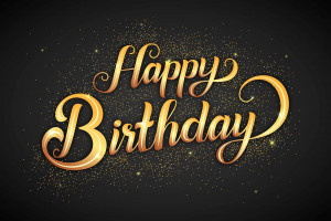 Bộ chữ typo happy birthday mềm mại cách điệu file EPS và AI mẫu K112