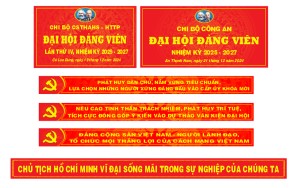 Chi bộ công an đại hội đảng File corel