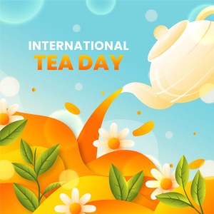 Banner quảng cáo trà xanh file vector mẫu DE110