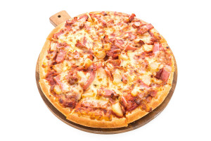 Hình minh họa pizza thịt hun khói phô mai file JPG - mẫu số 380