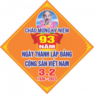 Phướn mừng Đảng mừng xuân 2024 file CDR mẫu D175