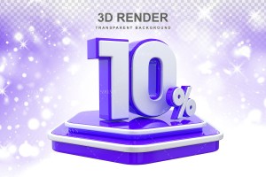 Hình ảnh số 10% trên bục 3D file PNG mẫu GP60