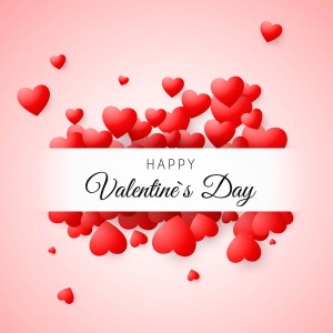 Banner trái tim tình yêu valentine file vector mẫu số 379