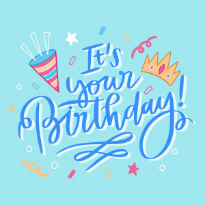 Bộ chữ typo happy birthday mềm mại cách điệu file EPS và AI mẫu K93