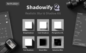Plugin làm hiệu ứng bóng đổ cho bản Photoshop 2021 trở lên