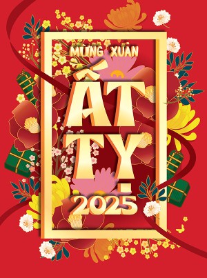 Poster tết nguyên đán file vector mẫu 25R548