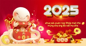 Banner chúc mừng năm mới 2025 file vector - mẫu số 317