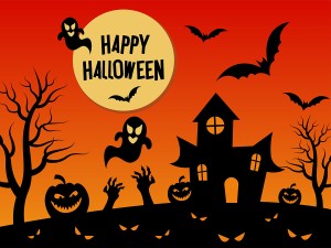 Background lễ hội hóa trang halloween file EPS - mẫu số 683