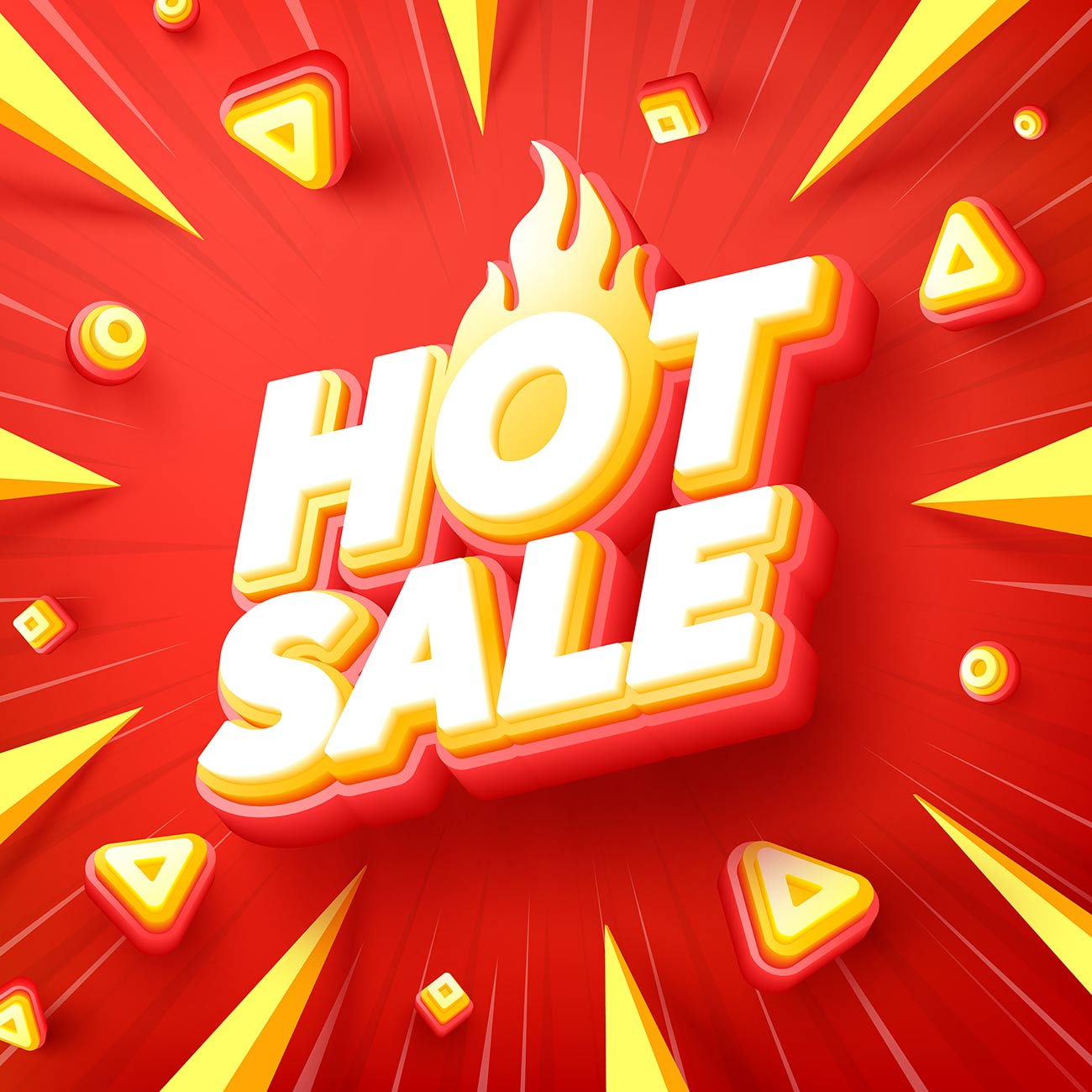 Nhãn hot sale nền đỏ file EPS